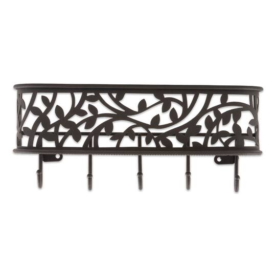 Large Wall Mount Mail & Key Organizer Bronze